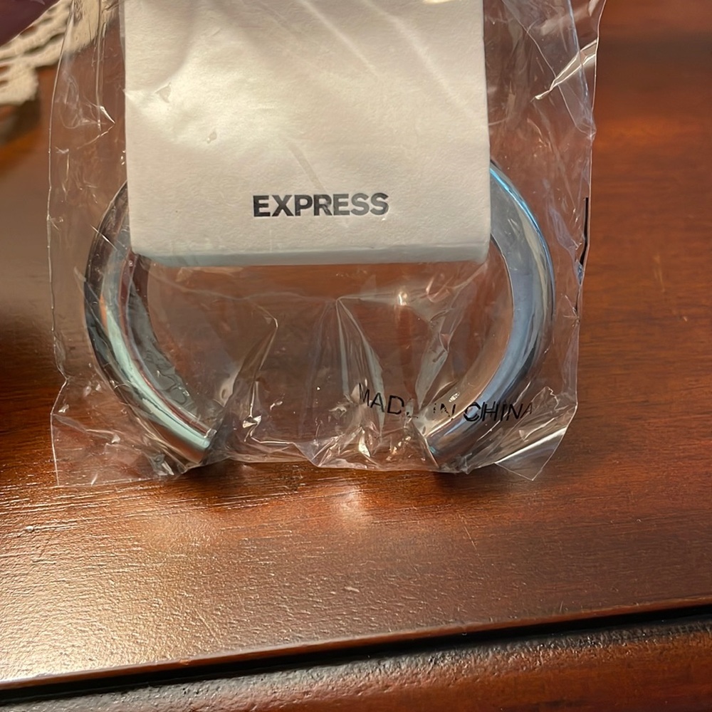 COPY - Express cuff silver bracelet
